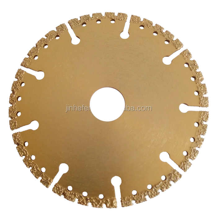 vacuum brazed diamond saw blade sharpening cutting disc for granite marble