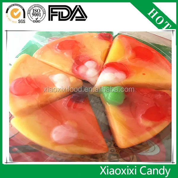 Strawberry flavour Hamburger burger hot dog Pizza Cola gummy sweet candy with HALAL certificate