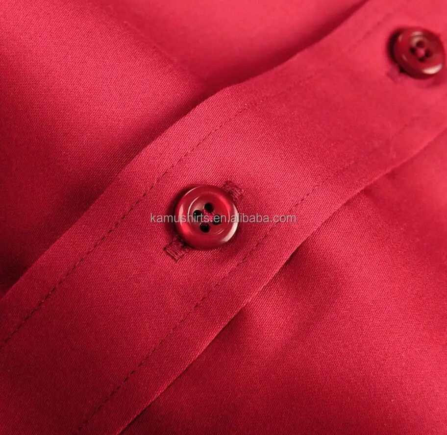 Индивидуальные профессиональные хлопковые однотонные мужские рубашки оптом