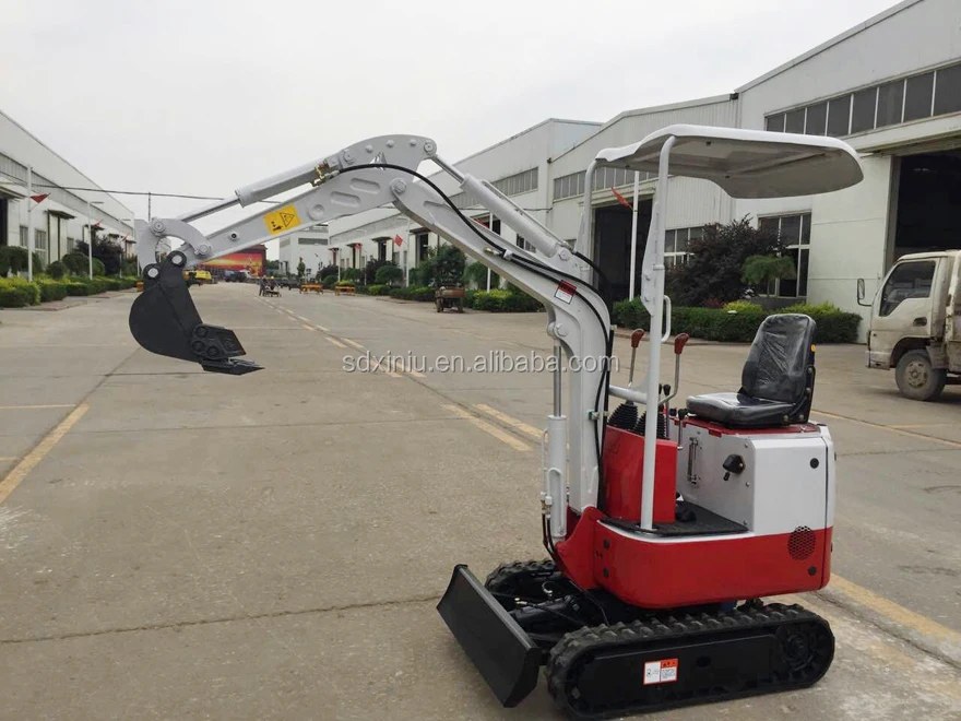 XINIU mini excavator XN08, small farm tractor, 0.8t mini excavator for sale