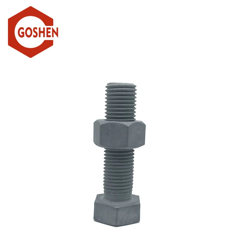 Fastener Hot dip galvanized grade 8.8 hex head bolts and nuts with Different types of Stainless steel Bolts and Nuts