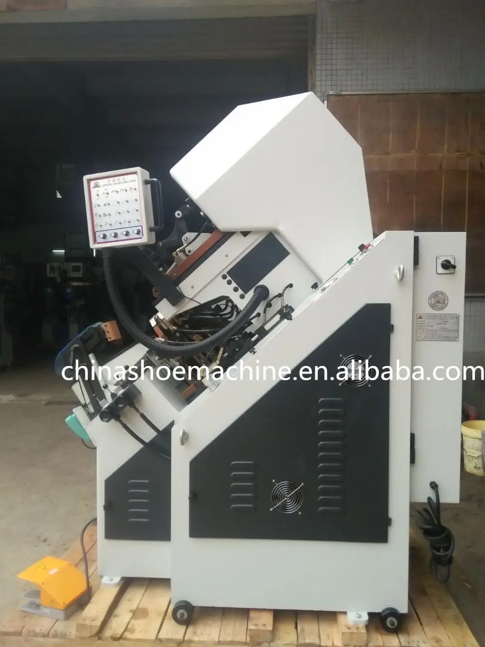 Qifeng brand nine pincers toe lasting machine QF-K737A shoe making machine