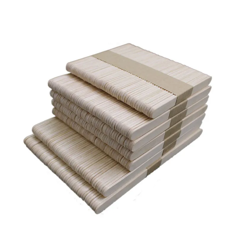 China supplier disposable factory price wood ice cream stick with logo branding