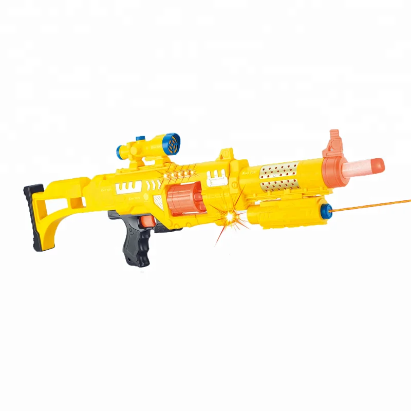 Wholesale electric EVA soft bullet gun with infrared for kids