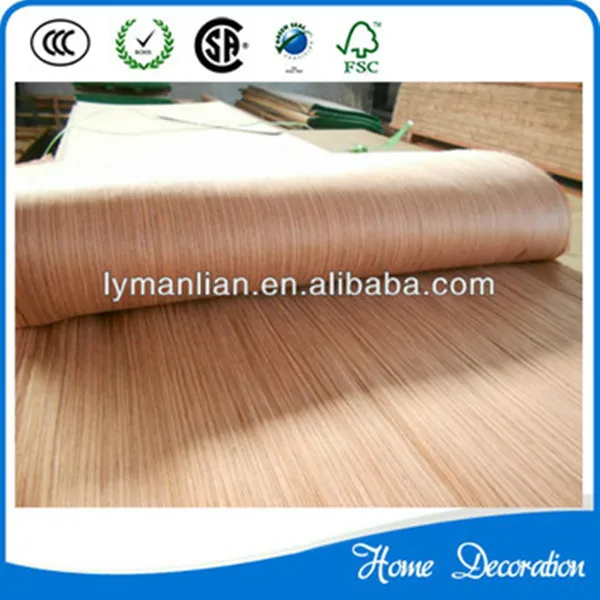
white recon wood veneer for plywood sliced cut cedar wood veneer for mdf 