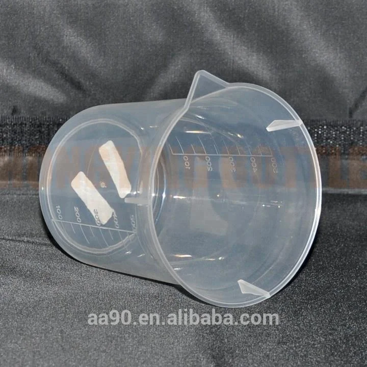 500ml plastic measuring cup 500ml beaker  Can customize blow molding and injection mold