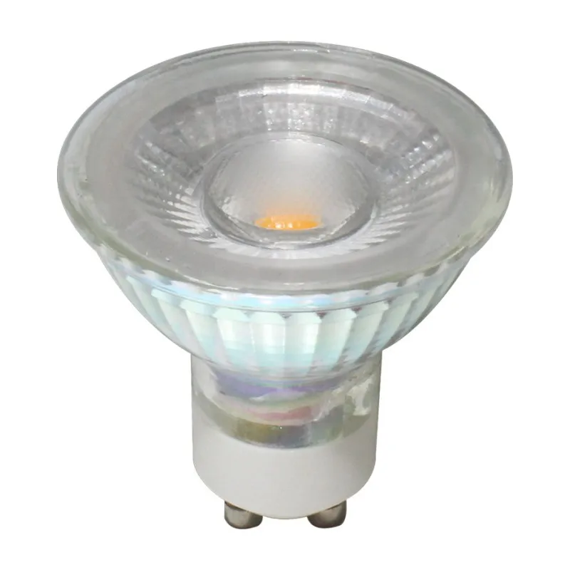 
High quality long life 5W MR16 GU5.3 COB glass Led spotlight 