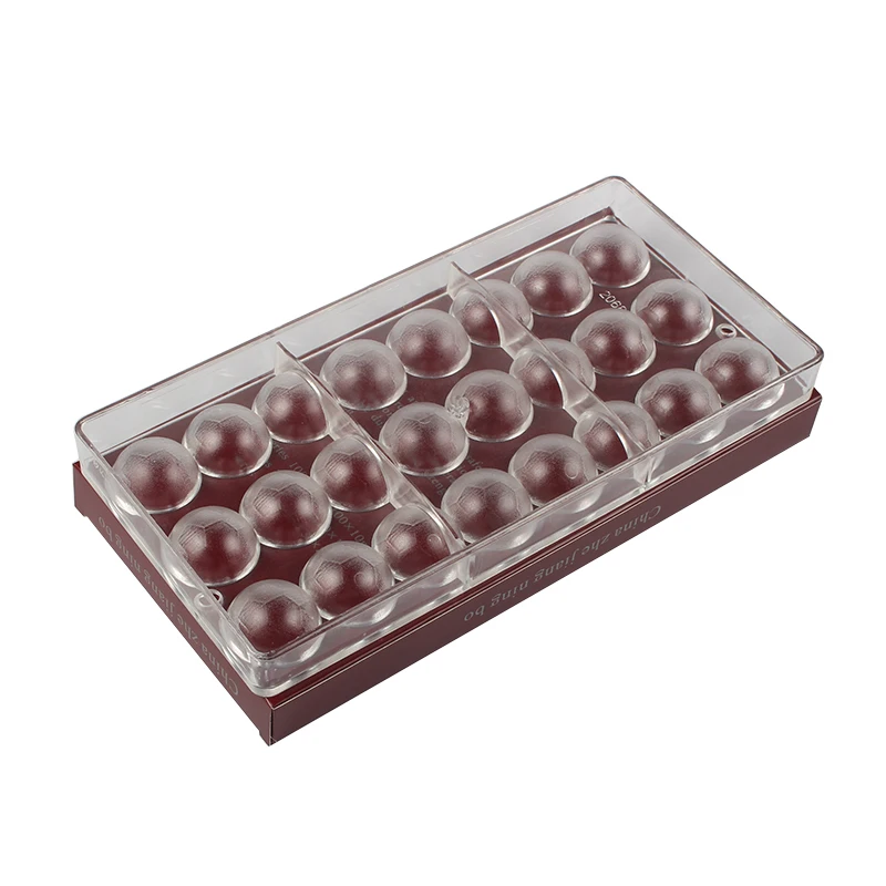 Best Selling Products Food Standard Half Round 3D Chocolate Mold