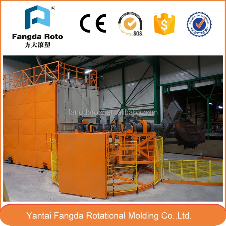 independent arm carousel rotational moulding manufacturer machine
