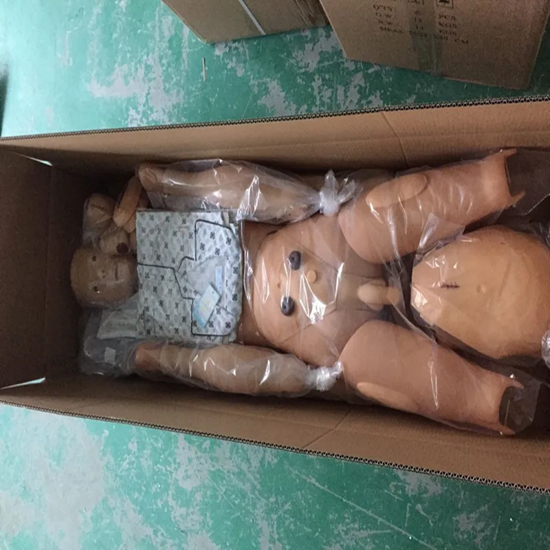 
BIX-H135 human medical nursing care simulator disassemble full body manikin male dummy model for teaching 