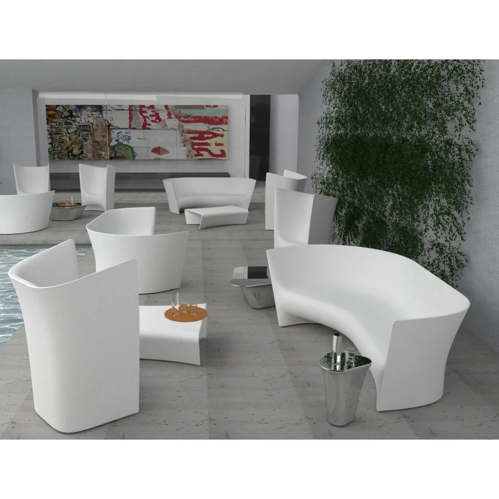 Modern classic sofas fiberglass chair sofa table set outdoor furniture set