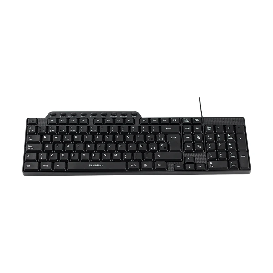 New Cheap 103 keys multiple-media office Wired USB Computer Keyboard and Mouse For PC
