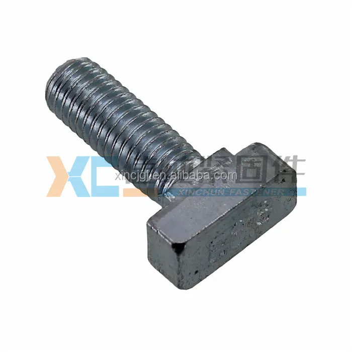 big square head T bolt