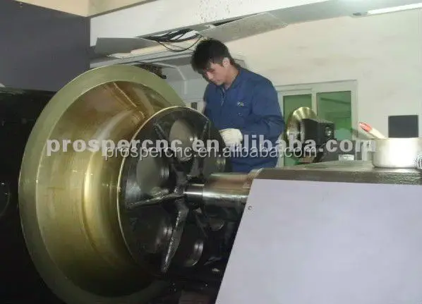 Металлический вращающийся станок с ЧПУ