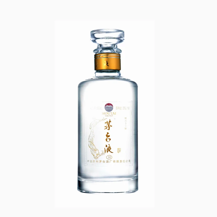 Extra white flint 750ml liquor bottles empty spirits glass bottle garrafas de vidro