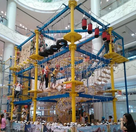 rope course amusement rides, children play equipment, fun fair games for sale