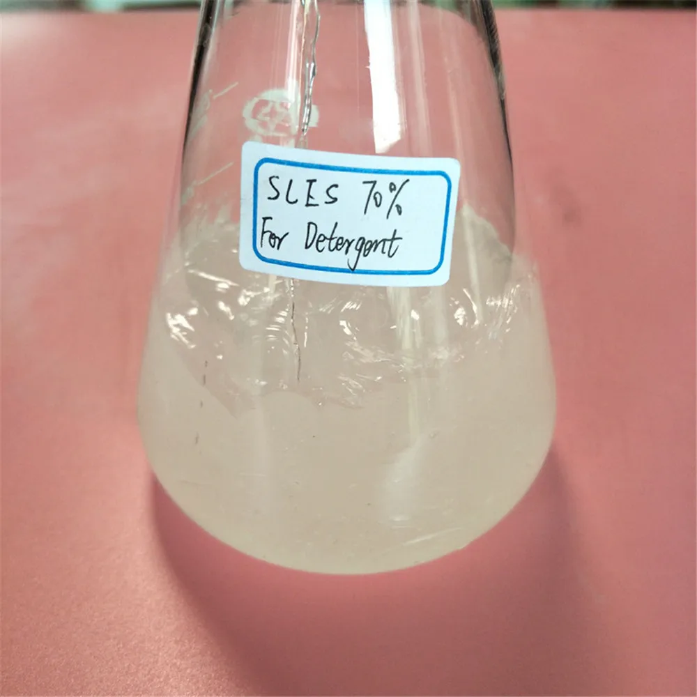 
Detergent Sodium Lauryl Ether Sulphate / Sles 70% 