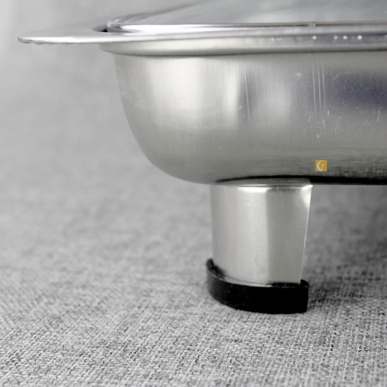 Large Size Stainless Steel Buffet Alcohol Stove Chafing Dish  Basin