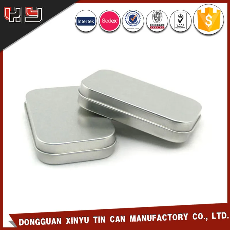 Популярные украшения мужчины ультра-тонкой жестяной портсигар