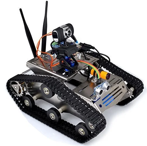
Wireless Wifi Robot Car Kit for Uno / Hd Camera Ds Robot Smart Educational Robot Kit for Kids 