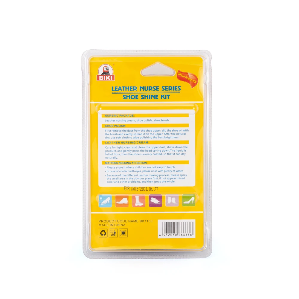 wholesales cheap price hotel shoe shine shoe polish kit