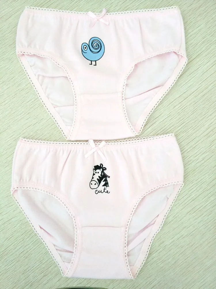 Children little girls underwear cotton cute panty models images