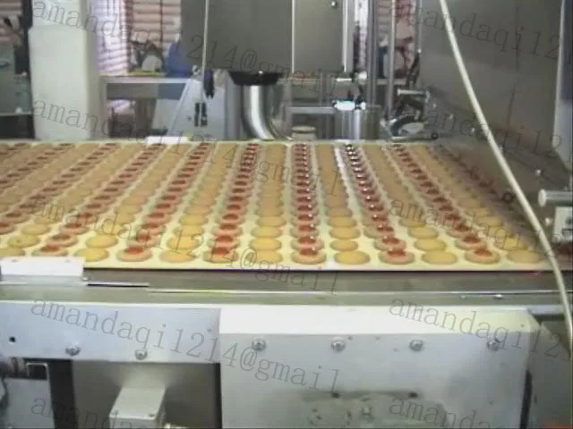 Factory Price Automatic Choco Pie Production Line Cake Making Machine