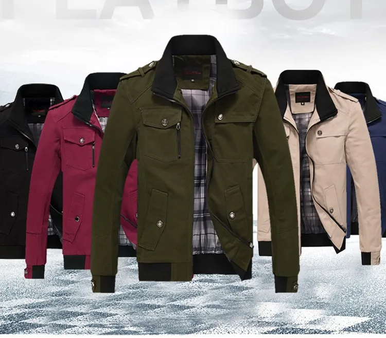 Men Winter Jacket Coat Classic High Quality Men Casual Outwear Jacket