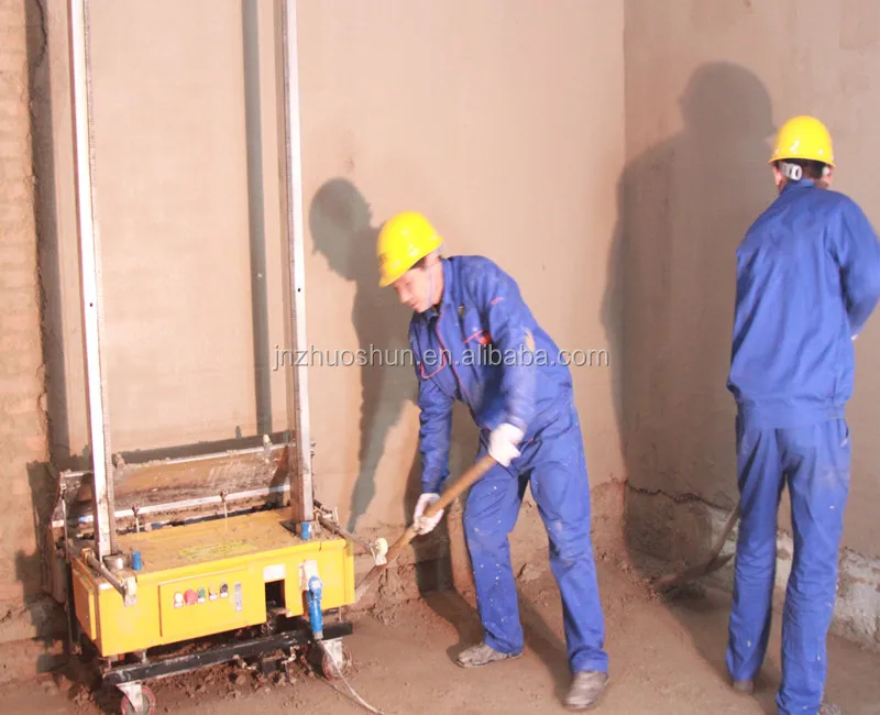 Новая технология, автоматическая машина для штукатурки цемента