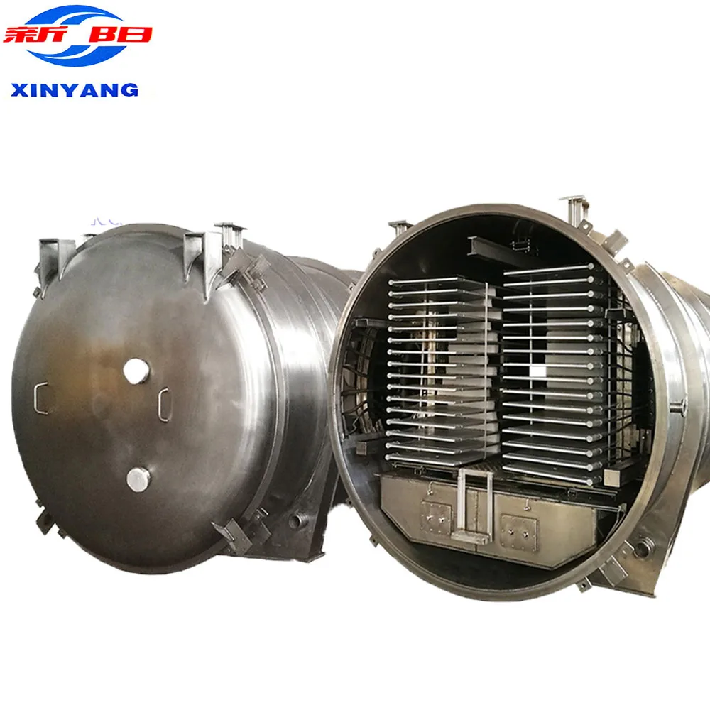 Heating aera 50m2 600KG  CE certificate vacuum freeze drying equipment for meat instant coffee