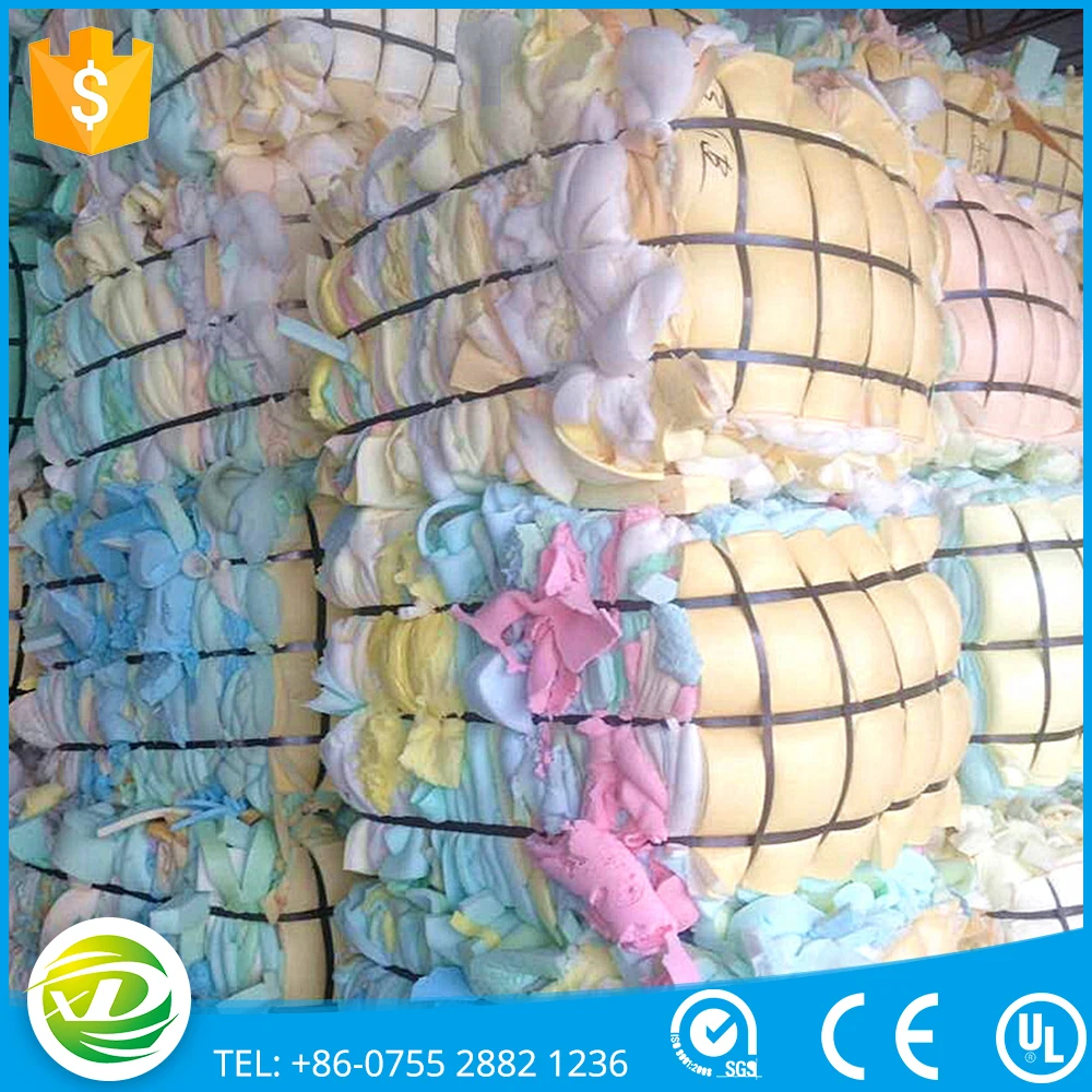 Оптовая высокое качество 20 ~ 30% kg/m3 плотности полиуретан памяти лом пены частей