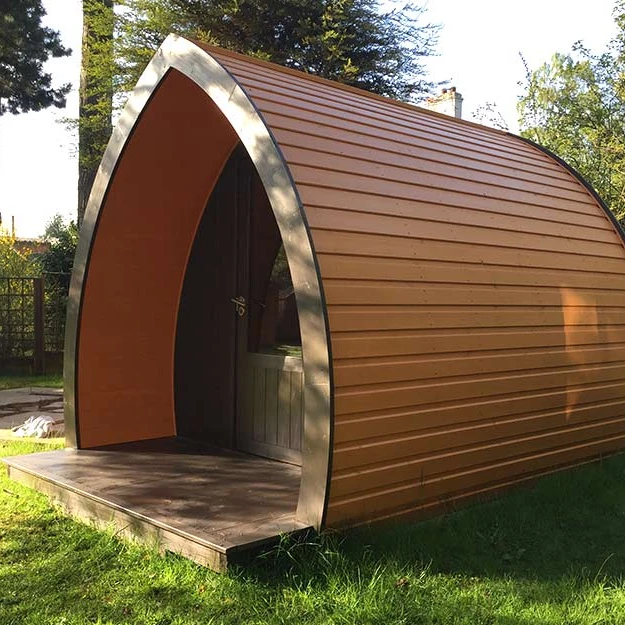 Cheap prefab wooden camping pods