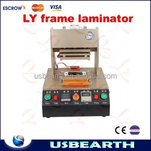 Ly 918 рамка ламинатор, со встроенным в воздушный компрессор, для iphone, sumsang горячей бар, экран ремонт