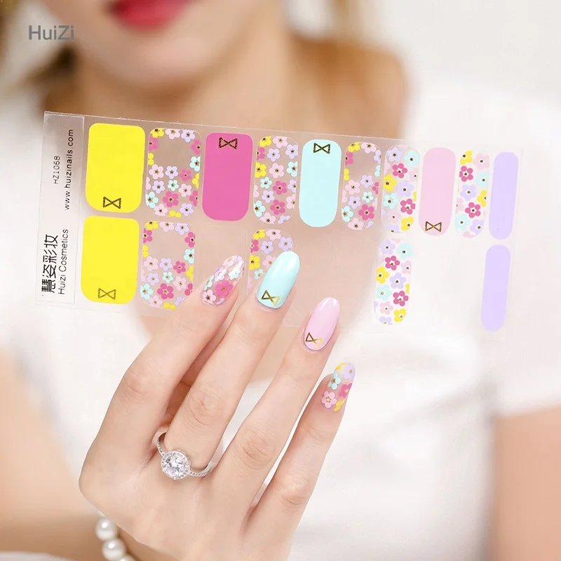 custom nail polish strips nail foil wraps 2024