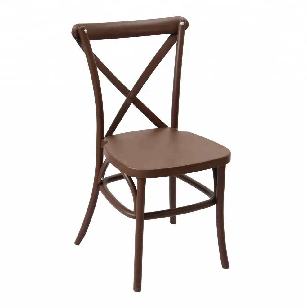 china manufacturer elegant design cross back wedding chair