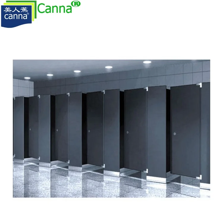 12/13/18/19mm Phenolic Toilet Cubicle  with Skirting