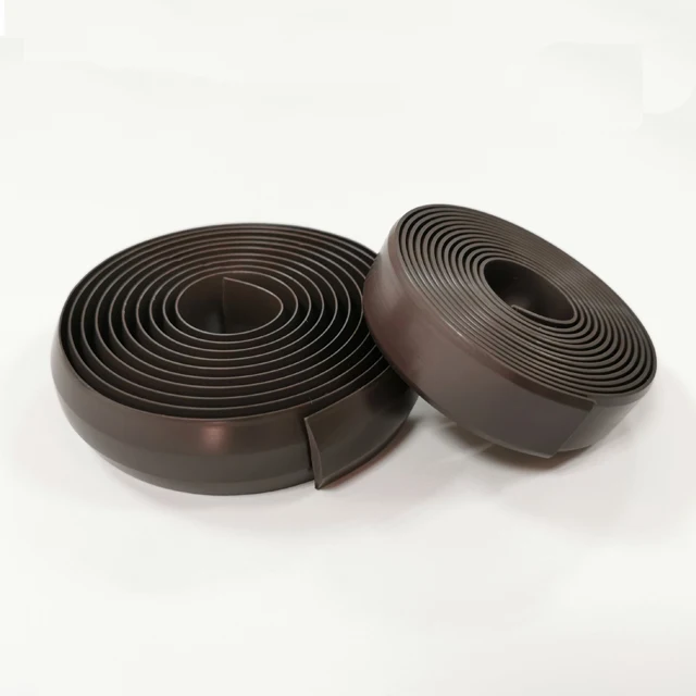 Magnetic navigation strip for cleaning robot