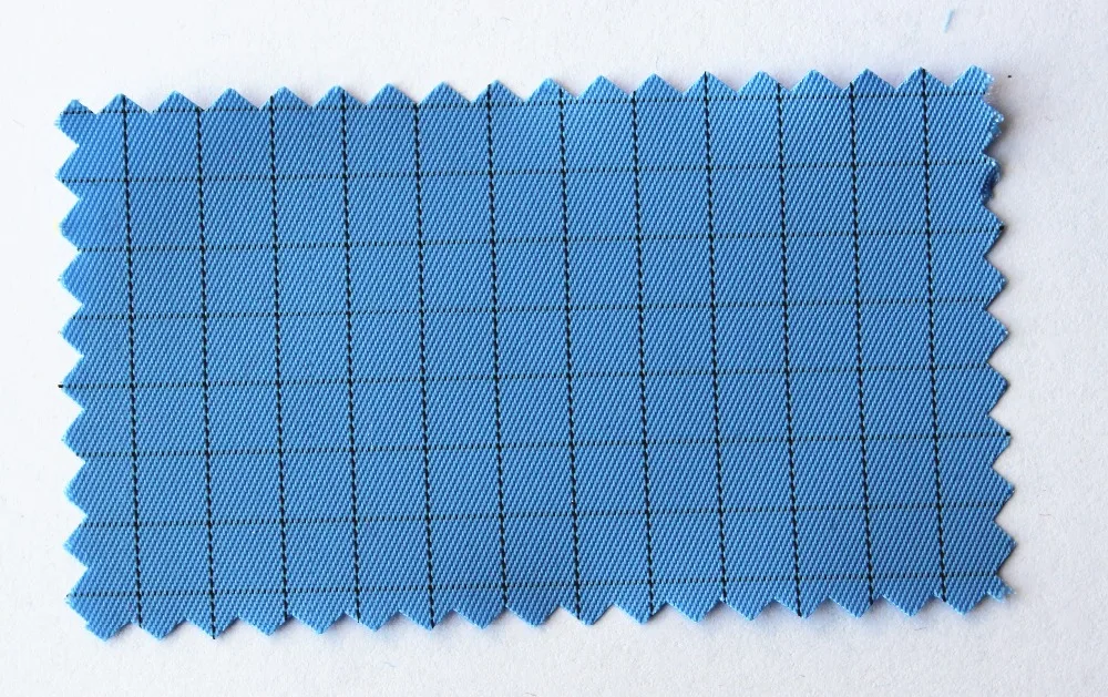 Dustproof fabric Cleanroom fabric 5mm Grid Antistatic Fabric