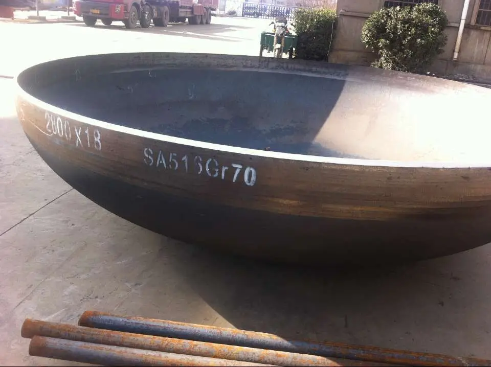 Carbon Steel Elliptical Dished Seal Head Ends for Pressure Vessel tanks