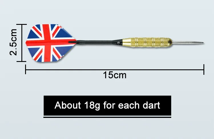 Factory Direct Sale 6 Packs Plastic Tip Darts Set Soft Tip Darts
