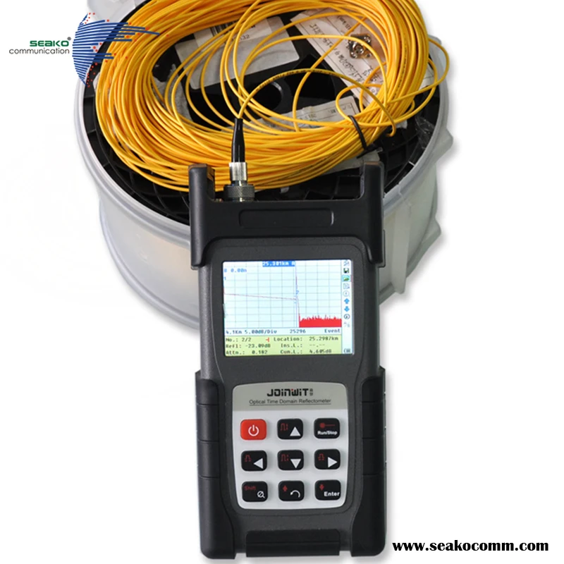 JoinWit, Handheld OTDR, Optical Time Domain Reflector Meter, JW3302B, 28/30dB, OEM service, moderate price