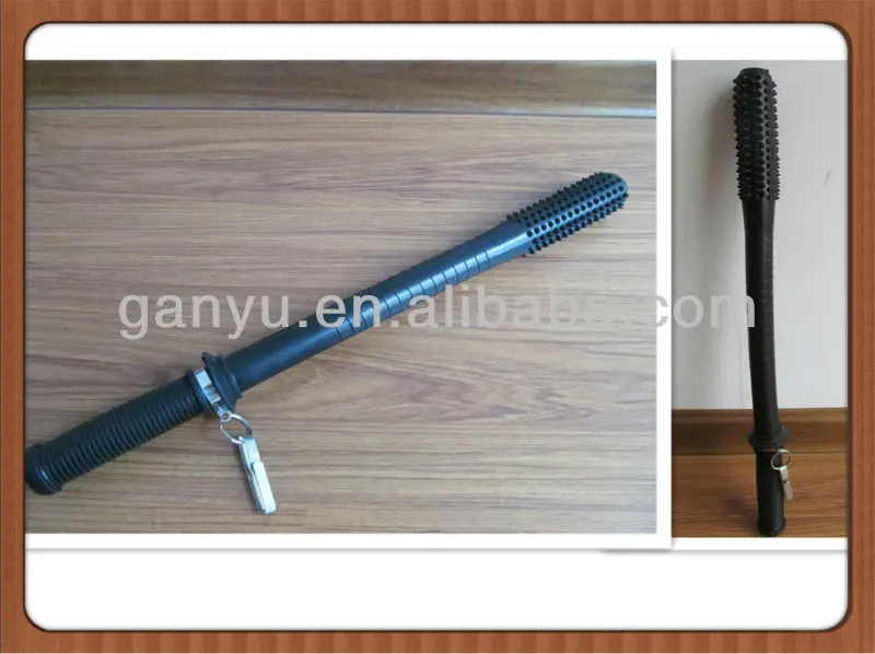 Rubber Baton Police Baton Anti Riot Baton Riot Control Baton for Military and Army