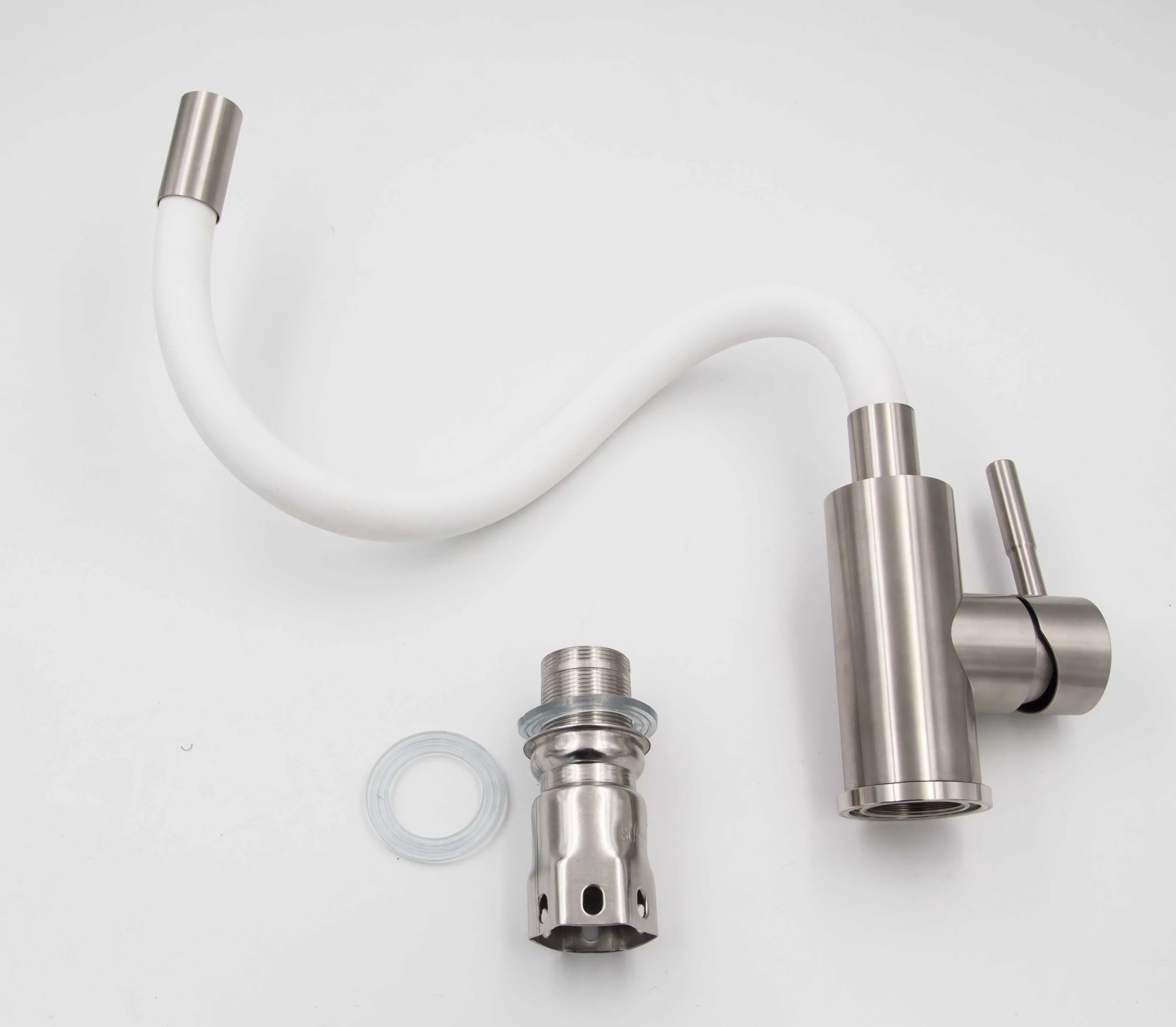 
Well Design 304 Stainless Steel Kitchen Sink Faucet 360 Degree Rotation Flexible Faucets Mixers Taps 