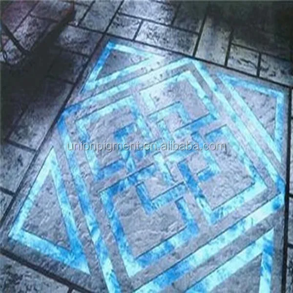 Luminescent pigment powder pigments for ceramic