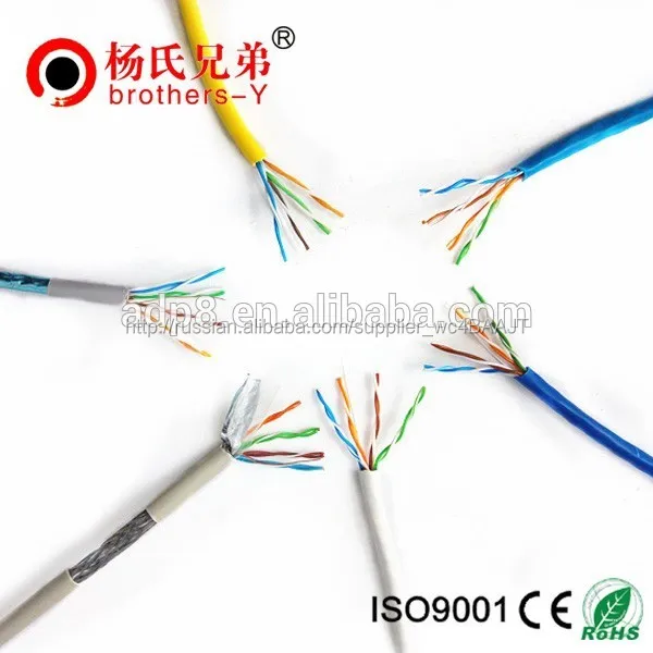 Cat 5e тип и 8 количество проводники utp cat5e lan кабель 4pr 24 AWG
