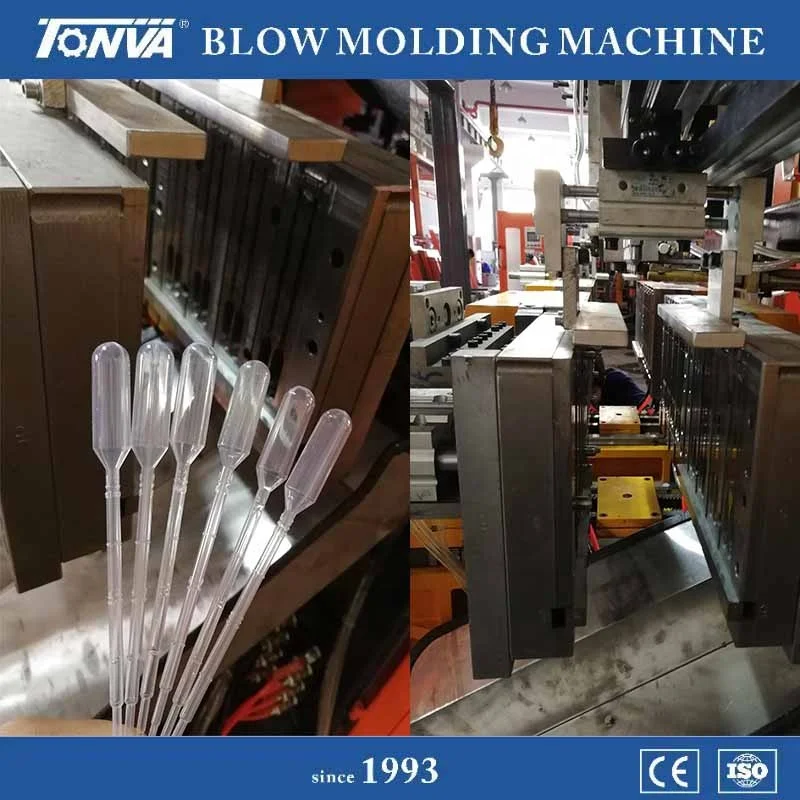 Automatic plastic pasteur pipette making machine