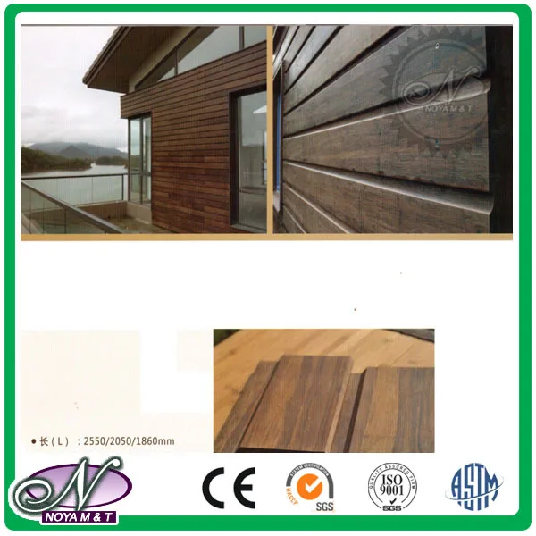 Outdoor bamboo wall board, bamboo exterior wall cladding