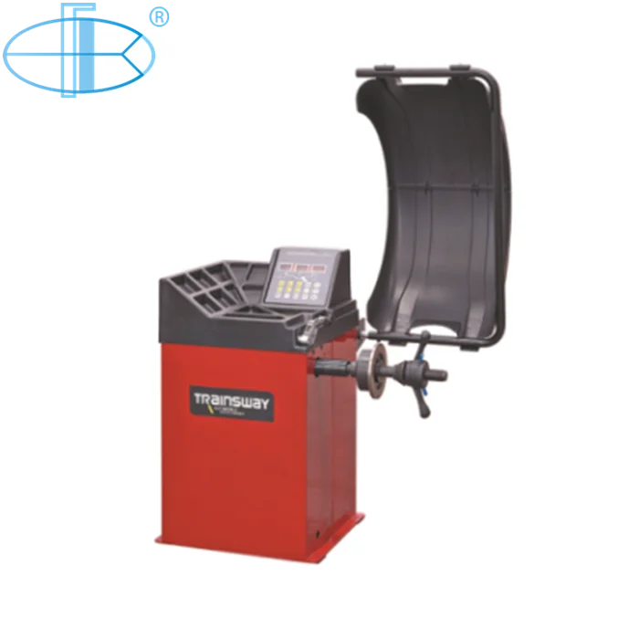 Automatic positioning car tire wheel balancer