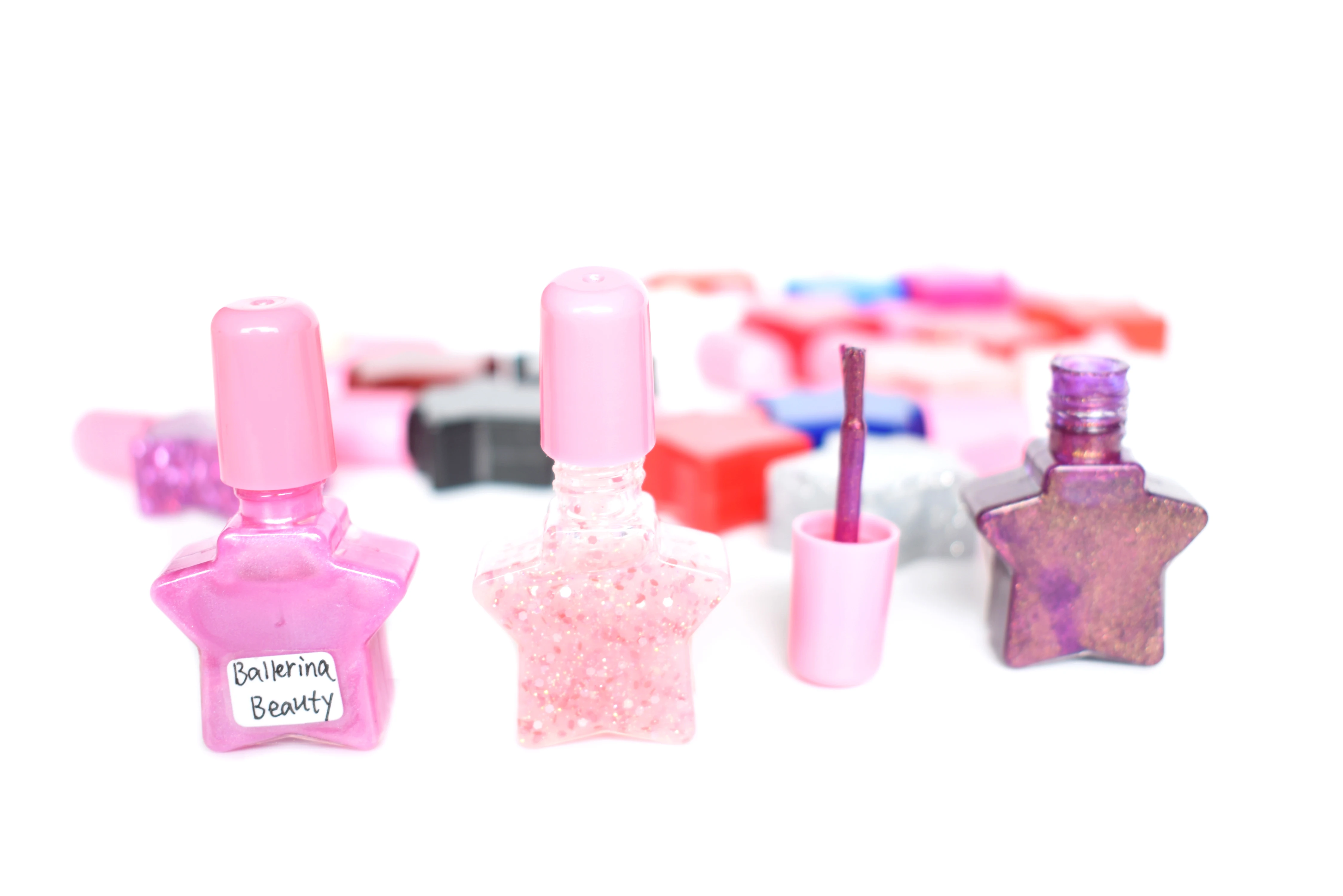 Bling Mini Drying Fast Water Based Peel Off Eco Friendly Nail Polish Wholesale Hot Sale Kids Toy