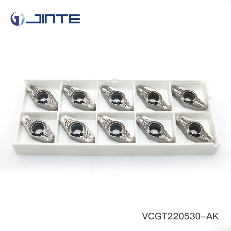 VCGT 220530 tungsten carbide turning insert for aluminum and copper